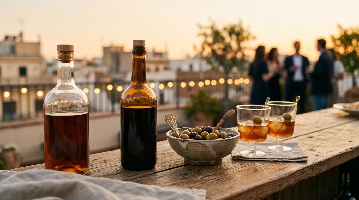 Servicio de catering corporativo en Barcelona con cóctel para asistentes