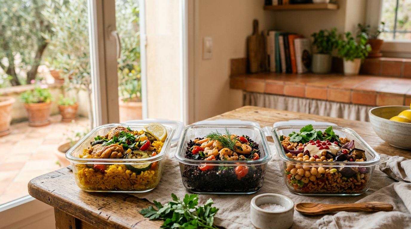 Mesa de catering a domicilio para celebración en Valencia