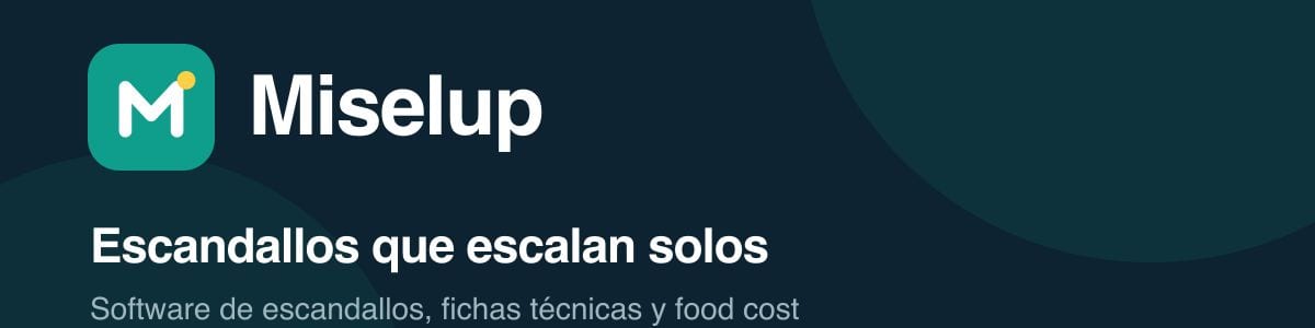 Miselup — Escandallos para catering y eventos